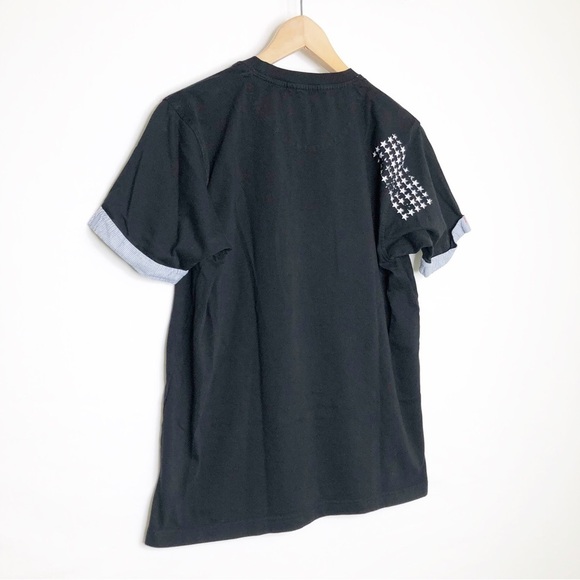 John Players Black graphic print T-shirt - Picture 6 of 9